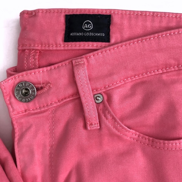 AG Coral Jeans Mid-Rise Cigarette Crop - Picture 3 of 11